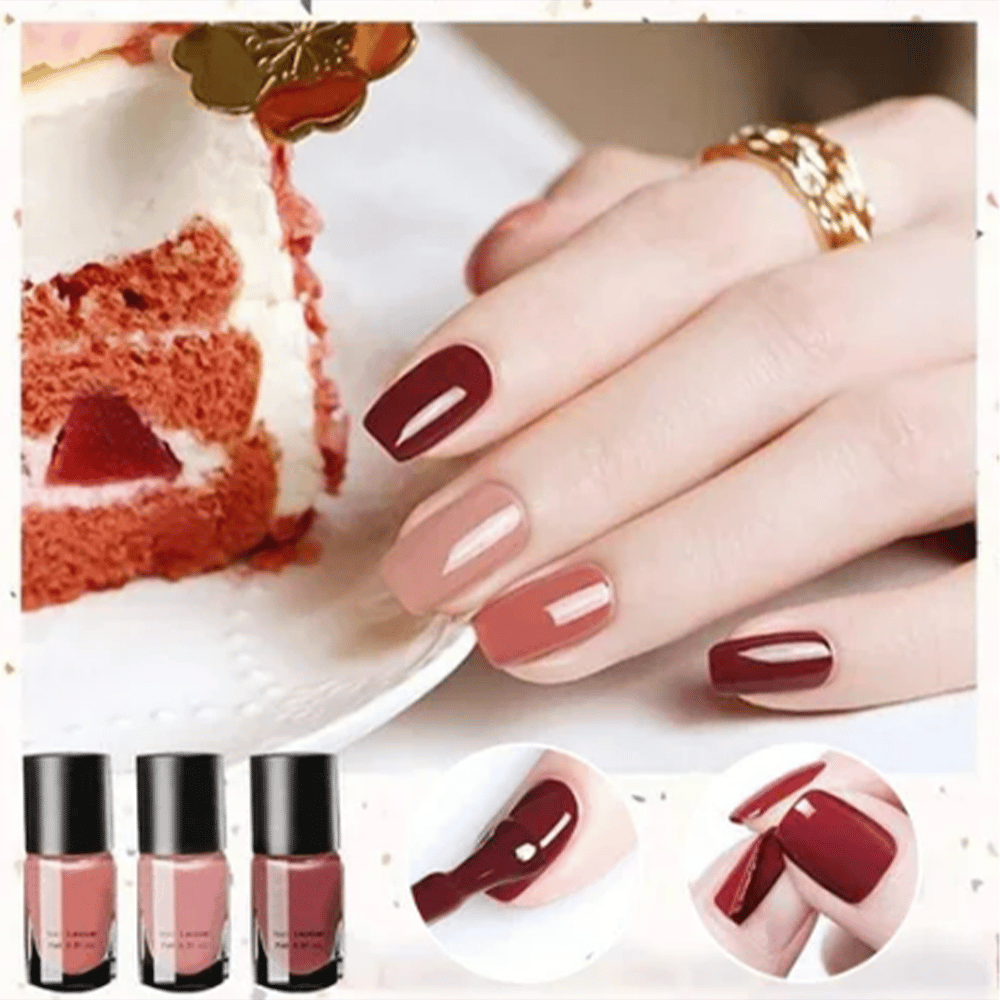 Quick-drying mirror nail polish