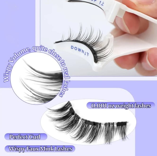 🔥Premium Magnetic Eyelashes | A pair of 4 pieces