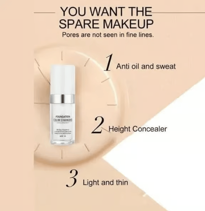 🎁Colour Changing Mature Skin Foundation📢