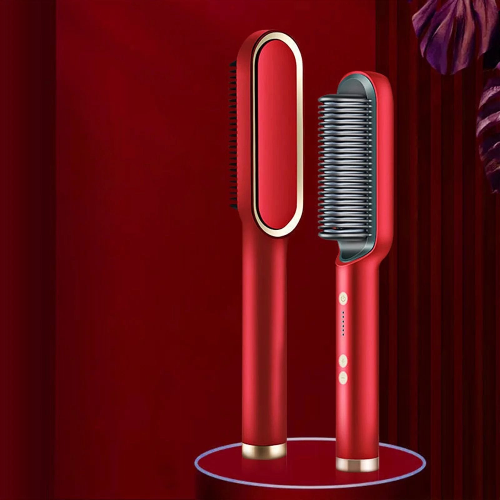 2 in 1 Straightener Styling Comb