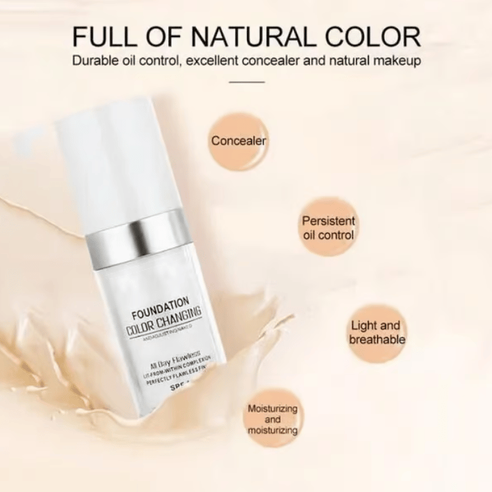 🎁Colour Changing Mature Skin Foundation📢