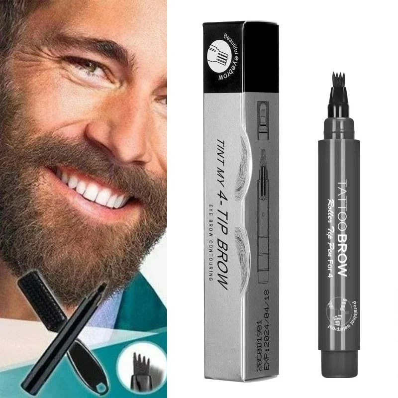Waterproof Beard Filling Pen Kit