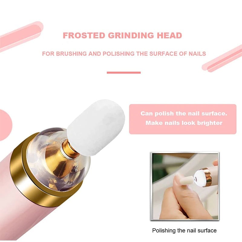 GLAMICS ELECTRIC PROFESSIONAL MANICURE NAIL MACHINE SET💅